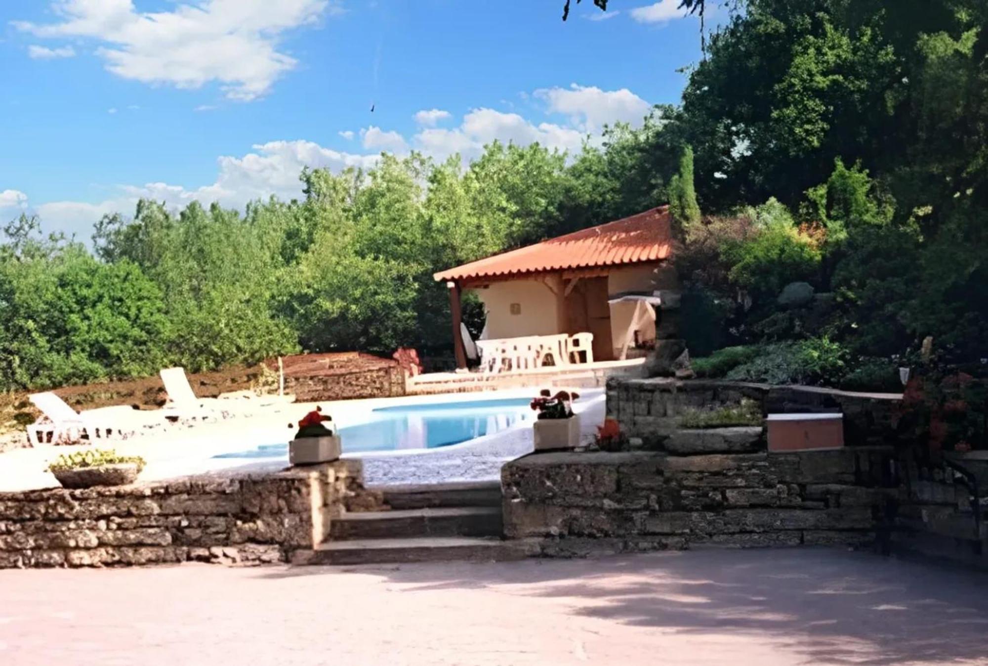 Villa Confortable A Milhars Avec Piscine Privee Exterior foto